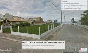 Imagem: Lote de esquina com três frentes na Praia