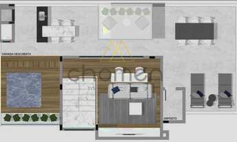 Imagem 6: Sobrado novo em condomínio fechado no Santa Cândida à venda com 2 suítes e 4 vagas de gara