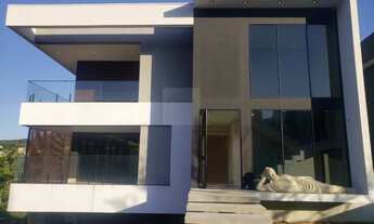 Imagem 4: Casa em condomínio, com 6 quartos, piscina de borda infinita, automatizada, vista para mat