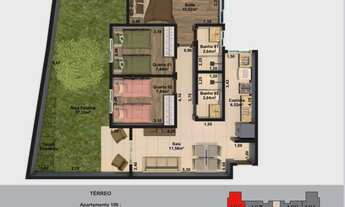 Imagem 6: Apartamentos 2 e 3 quartos com suite e varanda gourmet na Parada 40