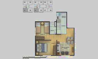 Imagem: Solar Trindade Tenda - Apartamentos 2 quartos