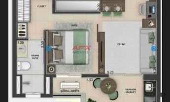 Imagem 5: Apartamento 1 Quarto Sorocaba - SP - Parque Campolim