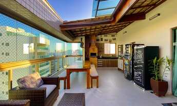 Imagem 1: Cobertura com 4 Quartos Mobiliada e Decorada à Venda na Praia do Morro - Guarapari/ES