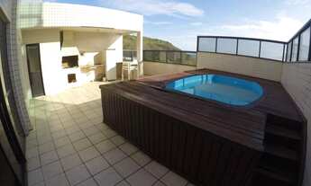 Imagem 3: Cobertura Linear com 4 Quartos Frente p/ Mar à Venda na Praia do Morro - Guarapari/ES