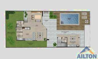 Imagem 2: Casa Duplex com 3 Quartos à Venda em Itapebussu - Guarapari/ES