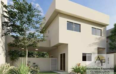 Imagem 2: Sobrado em Condomínio para Venda em Aparecida de Goiânia, Chácaras São Pedro, 3 dormitório