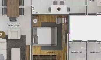 Imagem 5: Apartamento à venda, no Residencial Terras de São José, em Barbacena, São José, com 3 quar