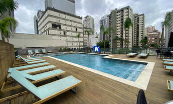 Imagem 7: Studio MOBILIADO - LOCAÇÃO - 24m², 1 suíte com varanda - 100%MOBILIADO, Ar condicionado