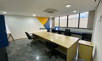 Imagem 3: Sala Comercial LOCAÇÃO 57m², MOBILIADA, com Recepção, 2 Salas, 2 Banheiros, 1 Vaga - à 200