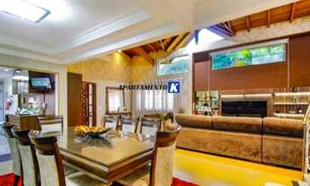 Imagem 3: Sobrado MOBILIADO p/ VENDA - 302m² - 3 dorms, 2 suítes, 4 Vagas - Pé direito Duplo - Espaç