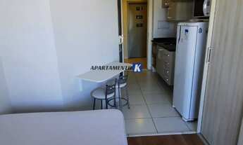 Imagem 7: Studio - VENDA 20 m², Varanda, MOBILIADO - Lazer Completo, com Piscina na Cobertura - pert