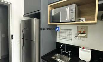 Imagem 6: Stúdio MOBILIADO - LOCAÇÃO - 29m², 100% MOBILIADO - TV, Geladeira, cama, Decorado, Ar Cond