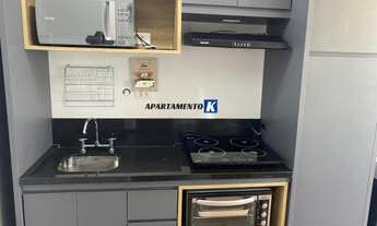 Imagem 5: Stúdio MOBILIADO - LOCAÇÃO - 29m², 100% MOBILIADO - TV, Geladeira, cama, Decorado, Ar Cond