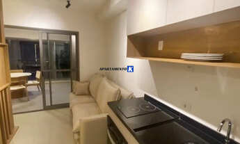 Imagem: Studio MOBILIADO p/ LOCAÇÃO, 39m², Varanda