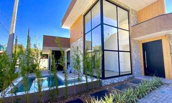 Imagem: Casa com 4 suites, térrea, condominio em