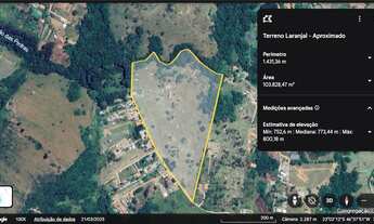 Imagem: Cerca de 5 alqueires, aproximadamente 110.000