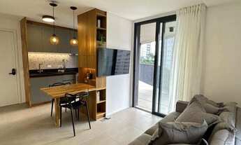 Imagem 4: Apartamento com 1 Quarto para alugar, 50m² - Vila Madalena, totalmente mobiliado, apenas 4