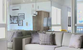 Imagem 2: Apartamento à venda Cidade monções, 63m2, mobiliado, 1 dormitório, 1 sala, 2 banheiros, 1