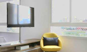 Imagem 3: Apartamento à venda Cidade monções, 63m2, mobiliado, 1 dormitório, 1 sala, 2 banheiros, 1