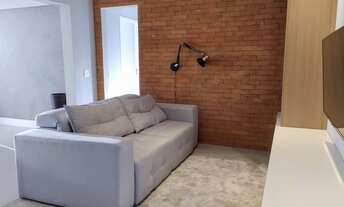 Imagem 2: Apartamento para alugar no Morumbi Mobiliado, com 2 dormitórios, 1 suíte, 69m², living amp