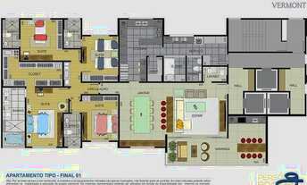 Imagem 4: Apartamento à venda, no La Provence, em Belo Horizonte, Anchieta, com 4 quartos, 140m²