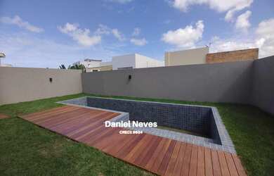 Imagem 7: Casa Nova à Venda no Alphaville Litoral Norte! * 4 suítes amplas, sendo uma térrea* Sala