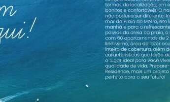 Imagem 3: Lançamento de Apartamento na planta 2 Quartos sendo 1 suíte, a partir de 64,80m² na Praia