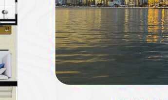 Imagem 6: Lançamento de Apartamento na planta 2 Quartos sendo 1 suíte, a partir de 64,80m² na Praia