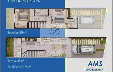 Imagem 2: Sobrado em condomínio à venda, no Village Santamarina, em Caraguatatuba, Pontal de Santa M
