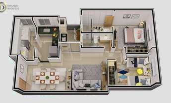 Imagem 3: Apartamento, 72m², à venda em Ipatinga, Veneza