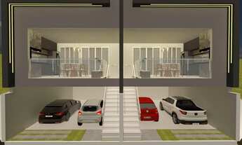 Imagem 2: Casa geminada com 3 quartos, 170m², à venda em Santana do Paraíso, Cidade Nova