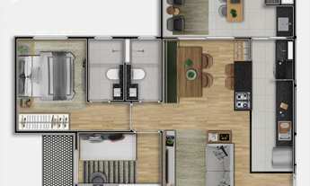 Imagem 7: Apartamento 2 Quartos Campo Grande - MS - Vila Vilas Boas