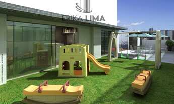 Imagem 6: Apartamento de 1 quarto sendo suíte, sala, cozinha, área de serviço, e 1 vaga de estaciona