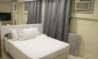 Imagem: Flat de 36m² com um quarto e mobiliado