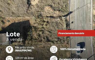 Imagem 2: Lote, 329m², à venda em Inhapim, Recanto Verde