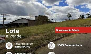 Imagem 2: Lote, 250m², à venda em Inhapim, Recanto Verde