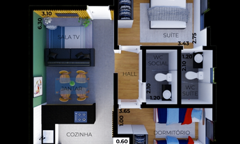 Imagem 5: Vende apartamento centro em rifaina