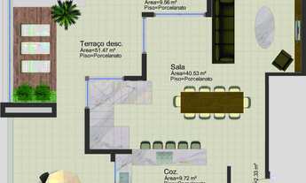 Imagem 3: Cobertura Duplex à venda com terraço Gourmet, no Jatobá Residencial, em Curitiba, Cristo R