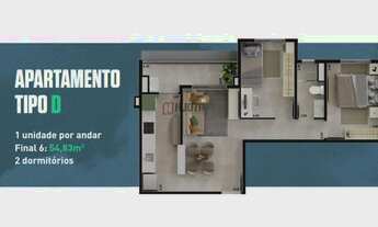 Imagem 2: Apartamento Cond Connect Impper 54m2 - 2 Dorms com Sacada - Rio Preto
