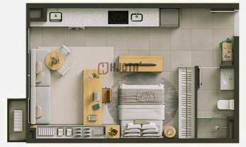Imagem 4: Apto Stúdio COPACABANA 42m2 - Região do Plaza Shopping Rio Preto