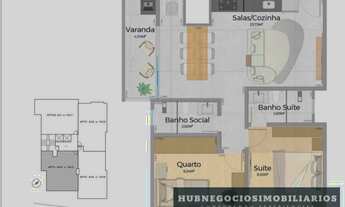 Imagem 3: Apartamento de luxo à venda em Montes Claros, Centro, com 2 quartos, 64m²