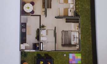 Imagem: Apartamentos 02 Quartos  MCMV