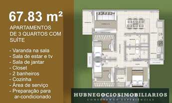 Imagem: Apartamentos à Venda 03 quartos no Condomínio