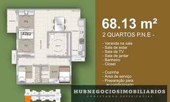 Imagem 6: Seu Novo Lar no Condomínio Terre de Minas – 2 Quartos, Varanda e Área de Lazer