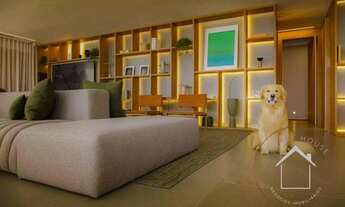 Imagem 2: Apartamento com 211m² • 4 Suítes • 3 Vagas. Projeto assinado por Jonas Birger Arquitetura