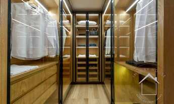 Imagem 4: Apartamento com 211m² • 4 Suítes • 3 Vagas. Projeto assinado por Jonas Birger Arquitetura