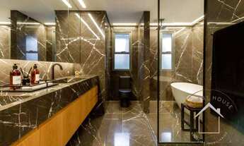 Imagem 6: Apartamento com 211m² • 4 Suítes • 3 Vagas. Projeto assinado por Jonas Birger Arquitetura