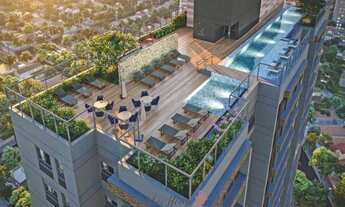 Imagem 4: Studio 22m² 1 Quarto. À 500m da metrô Brooklin. Lazer Completo