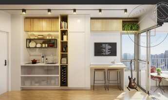 Imagem 4: Studio 19m² • 1 Quarto • a 200 mts do metrô Brookin