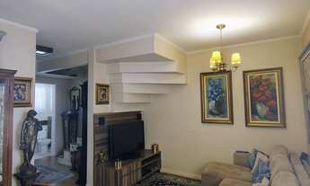 Imagem 4: Sobrado 158m² • 3 Quartos • 1 Suíte • 2 Vagas e Soton. Varanda Gourmet com Churrasqueira